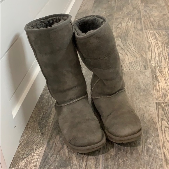 Ugg boots grey size 6 - Picture 3 of 6